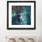 New Emergence by Doris Savard on GIANT ART - blue abstract