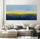 Ocean mood by Diane Lambin on GIANT ART - blue abstract ocean