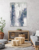 Blue Birch – Cool -3 by Lori Dubois on GIANT ART - blue abstract