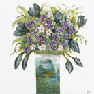 Garden Bouquet - Blue - 4 by Lori Dubois on GIANT ART - white floral bouquet