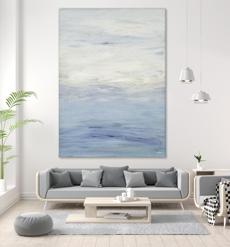 Infinity – Light - 3 by Lori Dubois on GIANT ART - blue abstract pastel