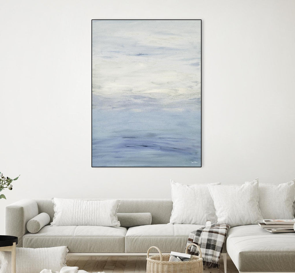 Infinity – Light - 3 by Lori Dubois on GIANT ART - blue abstract pastel