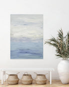 Infinity – Light - 3 by Lori Dubois on GIANT ART - blue abstract pastel