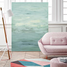 Infinity – Dusk - 4 by Lori Dubois on GIANT ART - green abstract pastel