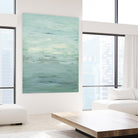 Infinity – Dusk - 4 by Lori Dubois on GIANT ART - green abstract pastel