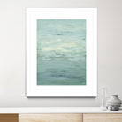 Infinity – Dusk - 4 by Lori Dubois on GIANT ART - green abstract pastel
