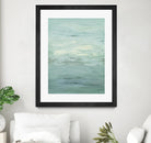 Infinity – Dusk - 4 by Lori Dubois on GIANT ART - green abstract pastel
