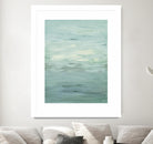 Infinity – Dusk - 4 by Lori Dubois on GIANT ART - green abstract pastel