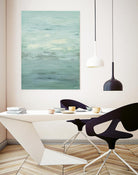 Infinity – Dusk - 4 by Lori Dubois on GIANT ART - green abstract pastel