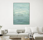 Infinity – Dusk - 4 by Lori Dubois on GIANT ART - green abstract pastel