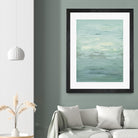 Infinity – Dusk - 4 by Lori Dubois on GIANT ART - green abstract pastel