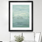 Infinity – Dusk - 4 by Lori Dubois on GIANT ART - green abstract pastel