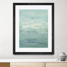 Infinity – Dusk - 4 by Lori Dubois on GIANT ART - green abstract pastel