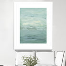 Infinity – Dusk - 4 by Lori Dubois on GIANT ART - green abstract pastel