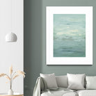 Infinity – Dusk - 4 by Lori Dubois on GIANT ART - green abstract pastel