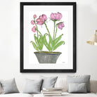 Summer Sequel – Pink -2 by Lori Dubois on GIANT ART - pink botanical plante dans un pot