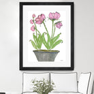 Summer Sequel – Pink -2 by Lori Dubois on GIANT ART - pink botanical plante dans un pot