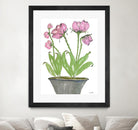 Summer Sequel – Pink -2 by Lori Dubois on GIANT ART - pink botanical plante dans un pot