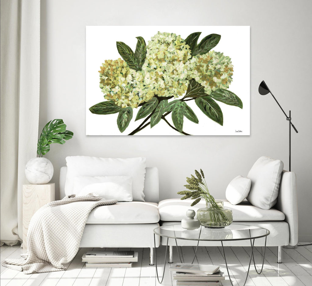 Bouquet frais - Lavande-1 par Lori Dubois sur GIANT ART - lilas floral beige