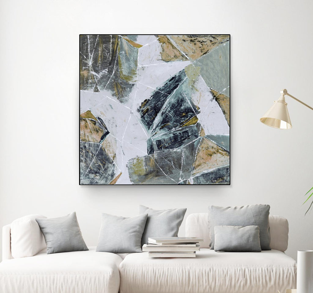 Tiger's Eye -  Light -1 by Lori Dubois on GIANT ART - beige abstract