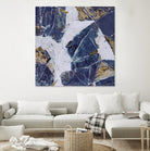 Tiger's Eye - Blue - B - 3 by Lori Dubois on GIANT ART - beige abstract