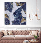 Tiger's Eye - Blue - B - 3 by Lori Dubois on GIANT ART - beige abstract