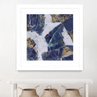 Tiger's Eye - Blue - B - 3 by Lori Dubois on GIANT ART - beige abstract