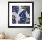 Tiger's Eye - Blue - B - 3 by Lori Dubois on GIANT ART - beige abstract