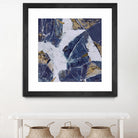 Tiger's Eye - Blue - B - 3 by Lori Dubois on GIANT ART - beige abstract