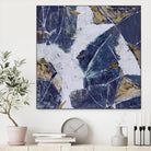Tiger's Eye - Blue - B - 3 by Lori Dubois on GIANT ART - beige abstract