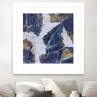 Tiger's Eye - Blue - B - 3 by Lori Dubois on GIANT ART - beige abstract