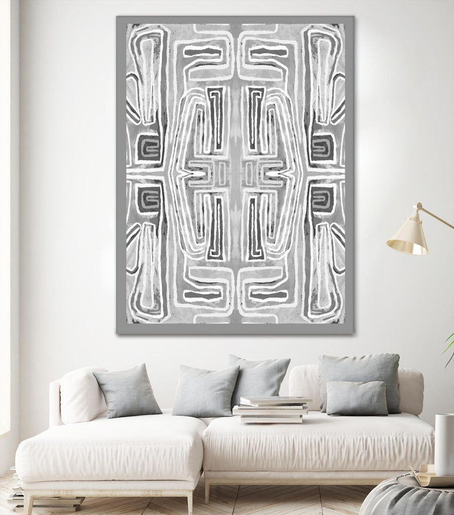 Dynasty-II by Lori Dubois on GIANT ART - white linear gray border