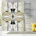 Nuance-I by Lori Dubois on GIANT ART - beige linear géométrique