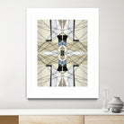 Nuance-I by Lori Dubois on GIANT ART - beige linear géométrique