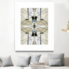 Nuance-I by Lori Dubois on GIANT ART - beige linear géométrique