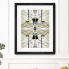 Nuance-I by Lori Dubois on GIANT ART - beige linear géométrique