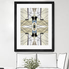 Nuance-I by Lori Dubois on GIANT ART - beige linear géométrique