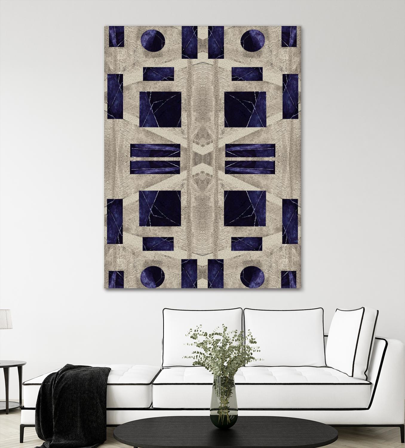 MeasureOfTime by Lori Dubois on GIANT ART - beige shapes geometric shapes