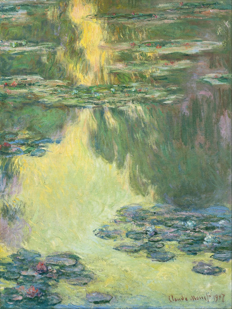 Waterlilies,1907 by Claude Monet on GIANT ART - museums flowers