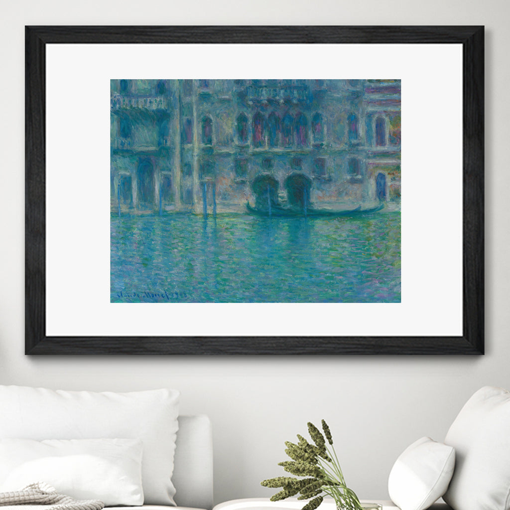 Palazzo da Mula, Venice, 1908 by Claude Monet on GIANT ART - blue masters