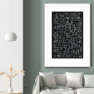 NEON NOIR by Celine Cimon on GIANT ART - black abstract canadian