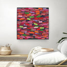 OCEAN- rouge by Celine Cimon on GIANT ART - red abstract canadian artist