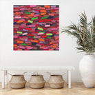 OCEAN- rouge by Celine Cimon on GIANT ART - red abstract canadian artist