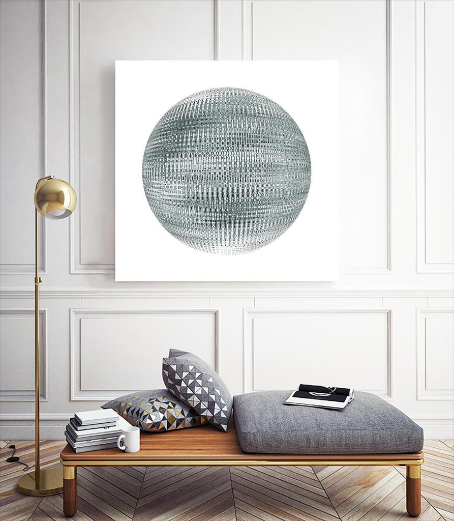 ORB - fond blanc by Celine Cimon on GIANT ART - white abstract canadian artist
