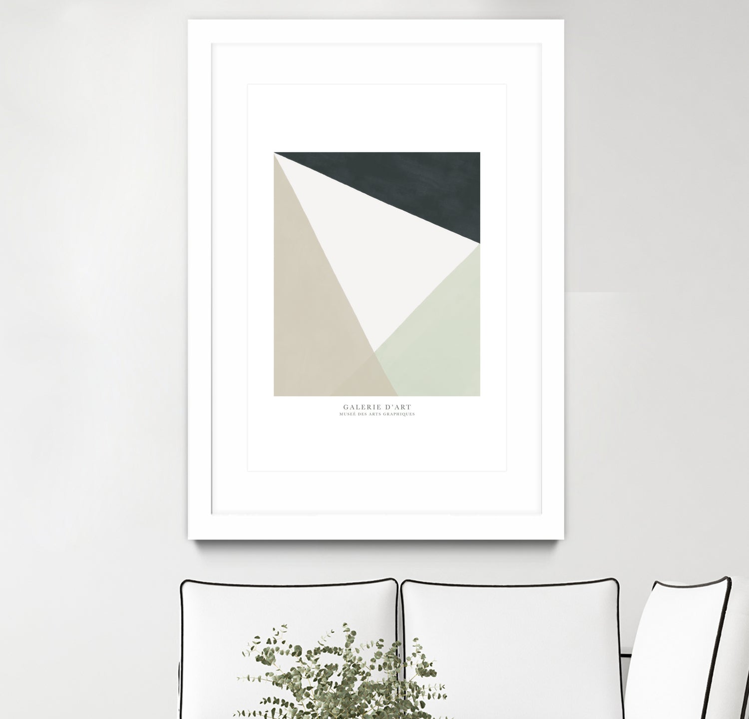 Art Graphique I by M Studio on GIANT ART - beige scandinavian