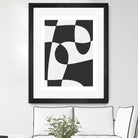 Forms of Art IV by M Studio on GIANT ART - black and white