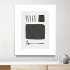 Square mind by M Studio on GIANT ART - white