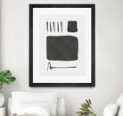 Square mind by M Studio on GIANT ART - white