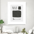 Square mind by M Studio on GIANT ART - white