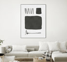 Square mind by M Studio on GIANT ART - white